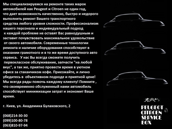 Peugeot&Citroen Service Box - Київ - Фото 2